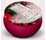 Heart & Home Cranberry Mummy Soy scented candle in a tin burns up to 30 hours 125 g