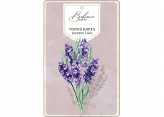 Bohemia Gifts Aromatic scent card Lavender delicate and pure scent 10,5 x 16 cm