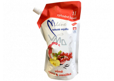 Miléne Currant and vanilla liquid soap refill 1 l