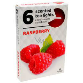 Tea Lights Raspberry scented tea lights 6 pieces