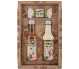 Bohemia Pivrnec Premium shower gel 200 ml + bath foam 200 ml + toilet soap 30 g, cosmetic set for men