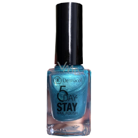 Dermacol 5 Day Stay long-lasting nail polish 46 Peacock Leather 11 ml