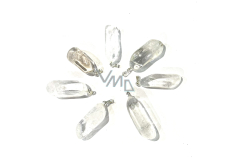 Crystal Trommel spike pendant natural stone, approx. 3 - 4 cm, stone stones