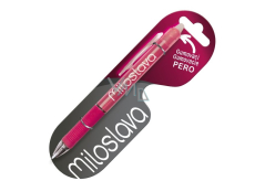 Nekupto Rubber pen with the name Miloslava