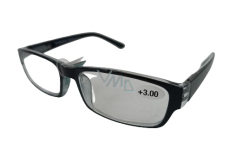 Berkeley Reading dioptric glasses +3 plastic black 1 piece MC2062