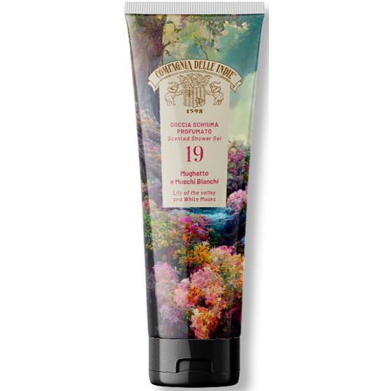 Compagnia Delle Indie 19 Lily of the Valley and White Musks perfumed shower gel 250 ml