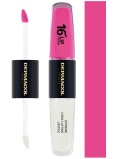 Dermacol 16H Lip Colour 2in1 Long-lasting Lipstick and Gloss 18 2 x 4 ml