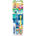 Jordan Step by Step children's toothbrush, aged 3-5 years, 2 pcs