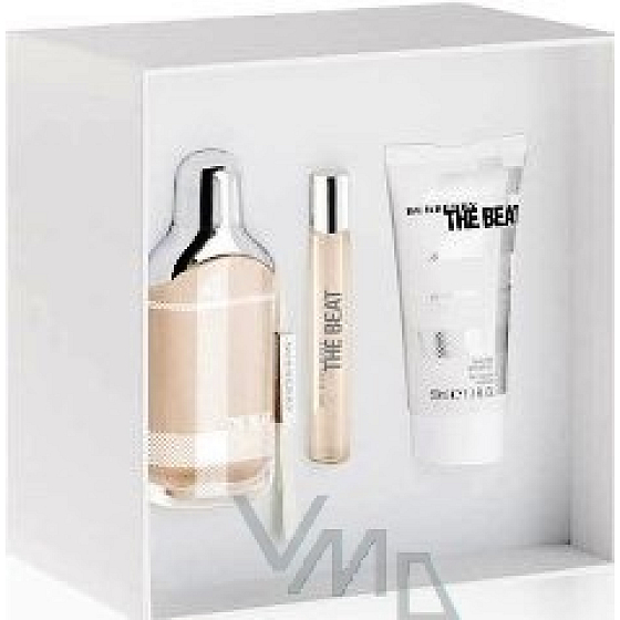 Burberry The Beat eau de parfum 50 ml + body lotion 50 ml + eau de parfum 7,5 ml, for women gift set