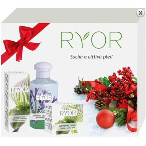 Ryor Exclusive Nourishing Cream Dry & Sensitive Skin 50 ml + Aloe Vera moisturizing cream 50 ml