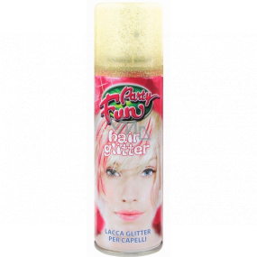 Glitter Glitter Hairspray and Body Gold Spray 125 ml