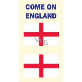 Arch tattoo decals on face and body England flag 3 motif