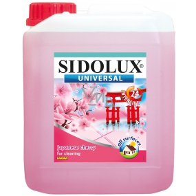 Sidolux Universal Flower Japanese sour cherries detergent for all washable surfaces and floors 5 l