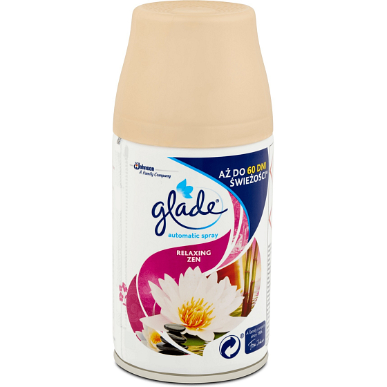 Glade by Brise Relaxing Zen - Japanese Garden Automatic Air Freshener Refill 269 ml