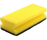 MaKro Gastro Shaped Dish Sponge Yellow 15 x 9 x 4.5 cm 1 piece