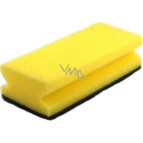 MaKro Gastro Shaped Dish Sponge Yellow 15 x 9 x 4.5 cm 1 piece
