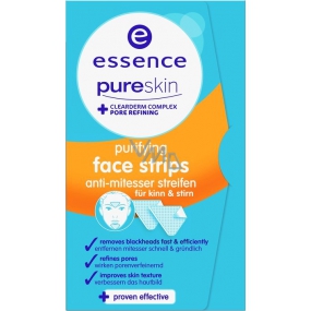 Essence Pure Skin Purifying Face Strips 3 cleansing strips for the face