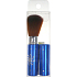 Cosmetic brush with synthetic bristles for powder with a blue cap 8.5 cm
