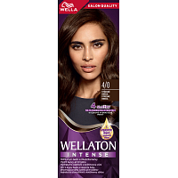 Wella hair color Wellaton Intense 4/0 medium brown, 110 ml