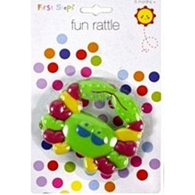 First Steps Rattle pet green