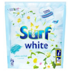 Surf White Orchid 2 in 1 capsules for washing white clothes 45 doses 1183 g