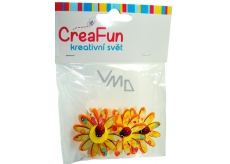 CreaFun Beruška na květince 3 kusy