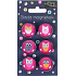 Albi Set of magnets Pink owls 2.3 cm 6 pieces