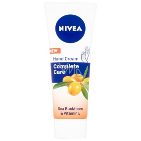 Nivea Complete Care Hand Cream with Sea Buckthorn and Vitamin E 75 ml