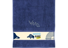 Albi Towel Blue cane 90 x 50 cm
