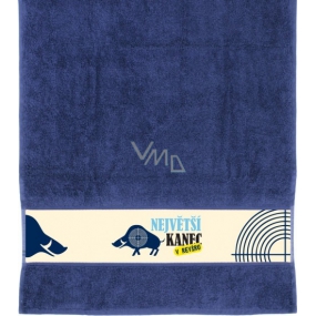 Albi Towel The largest boar blue 90 x 50 cm