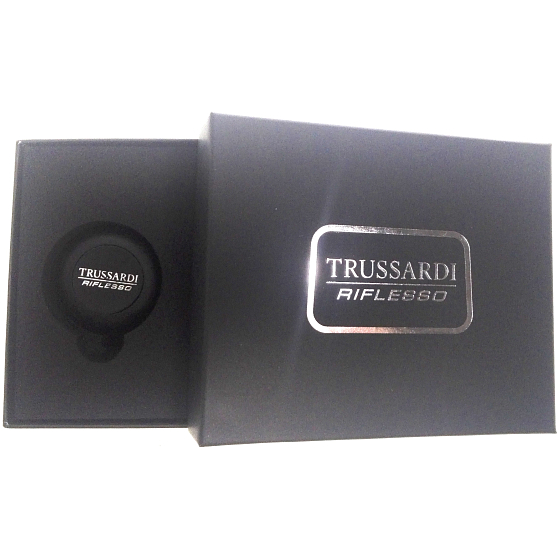Trussardi Riflesso holder and car fragrance 2 x 3 g