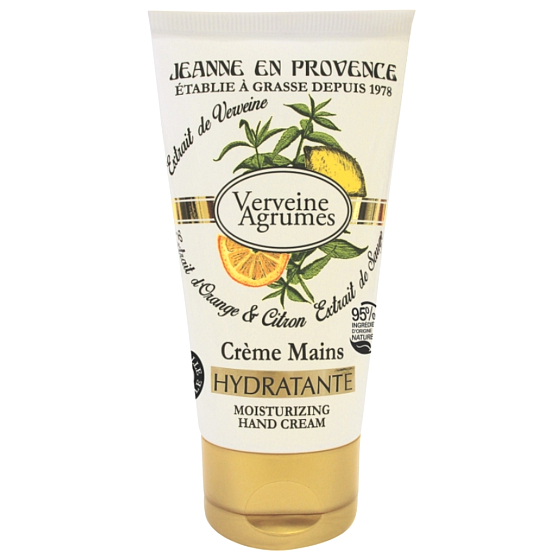 Jeanne en Provence Verveine Agrumes - Verbena and Citrus Fruits Moisturizing Hand Cream 75 ml