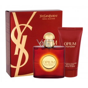 Yves Saint Laurent Opium eau de toilette for women 50 ml + body lotion 50 ml, gift set