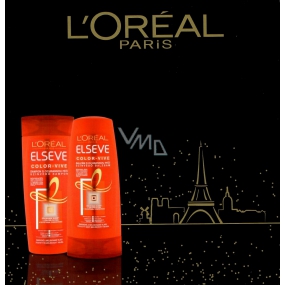 Loreal Paris Elseve Color Vive shampoo 250 ml + balm 200 ml, cosmetic set