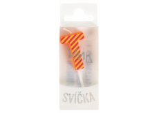 Albi Cake candle single - Letter T, 2.5 cm