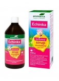 Aromatica Plantain syrup Echinka for children strengthens upper respiratory tract and facilitates coughing 210 ml