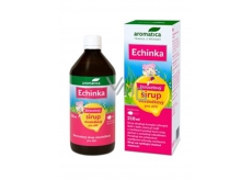Aromatica Plantain syrup Echinka for children strengthens upper respiratory tract and facilitates coughing 210 ml
