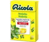 Ricola Zitronenmelisse - Lemon balm Swiss herbal candies without sugar with vitamin C from 13 herbs 40 g