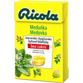 Ricola Zitronenmelisse - Lemon balm Swiss herbal candies without sugar with vitamin C from 13 herbs 40 g