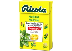 Ricola Zitronenmelisse - Lemon balm Swiss herbal candies without sugar with vitamin C from 13 herbs 40 g