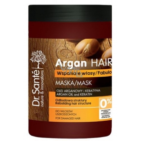 Dr. Santé Argan oil and keratin cream mask for damaged hair 1l