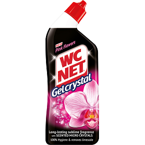 WC NET Gel Crystal Pink Flower WC gel, 750 ml WC NET Gel Crystal Pink Flower WC gel, 750 ml