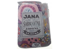 Albi Foldable bag for zipper with the name Jana 42 x 41 x 11 cm