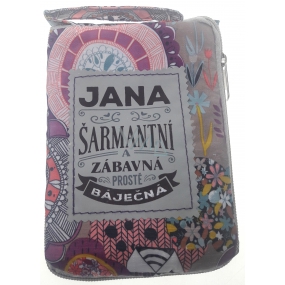 Albi Foldable zipper bag for a handbag with the name Jana 42 x 41 x 11 cm