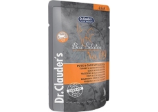Dr. Clauders Best Selection 9 Turkey and goose meat with Aloe Vera complete food with pieces of meat for cats pocket 85 g