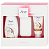 Dove Nourishing Secrets Revitalizing Ritual Goji Berries & Camelia Shower Gel for Women 250 ml + 75 ml hand cream + manicure, cosmetic set