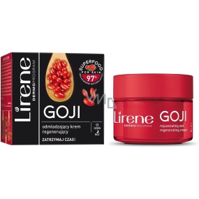 Lirene Dermo Superfood Goji Program with Chinese gooseberry extract rejuvenating regenerating day and night cream 50 ml