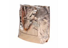 Albi Eco handbag made of washable lamination paper - gold 30 cm x 38 cm x 10.5 cm
