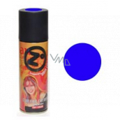From colored hairspray Blue 125 ml spray