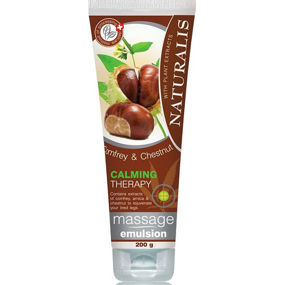 Naturalis Comfrey & Chestnut - Chestnut and Comfrey Massage Emulsion 200 ml